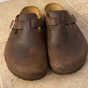 Birkenstock Boston oiled leather in habana